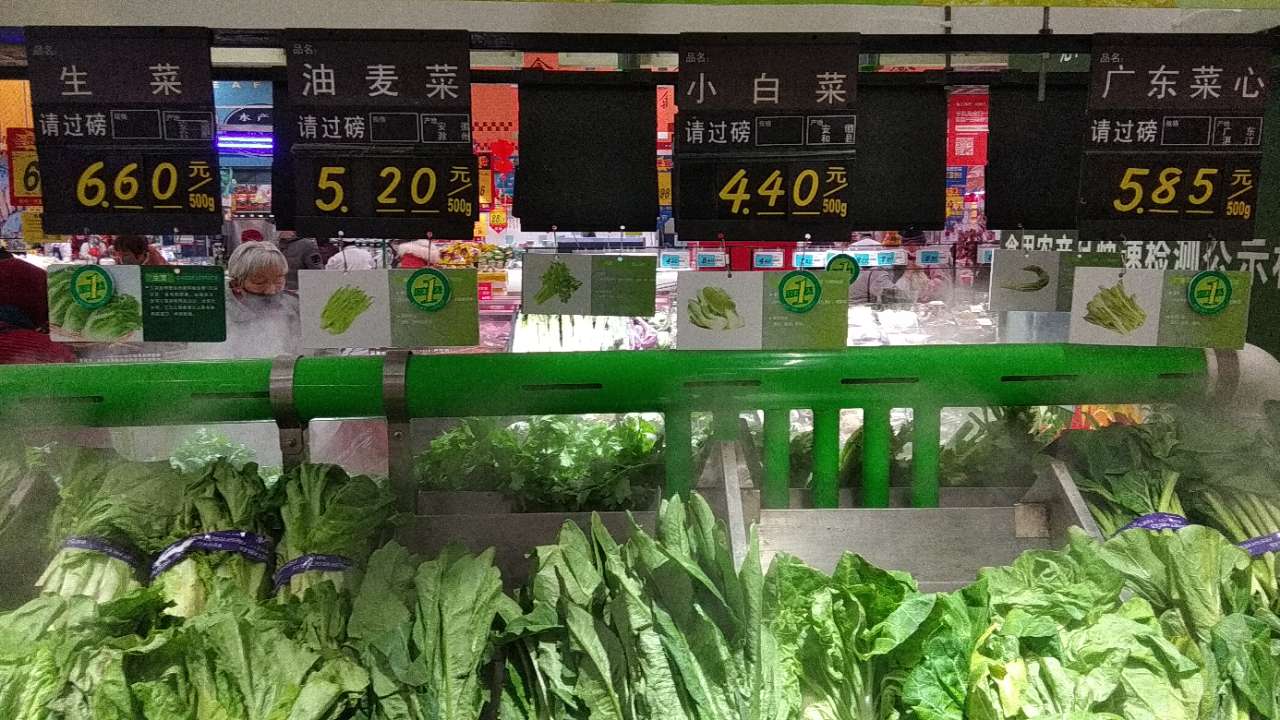 芜湖大超市菜价——我们的菜篮子是重了还是轻了?