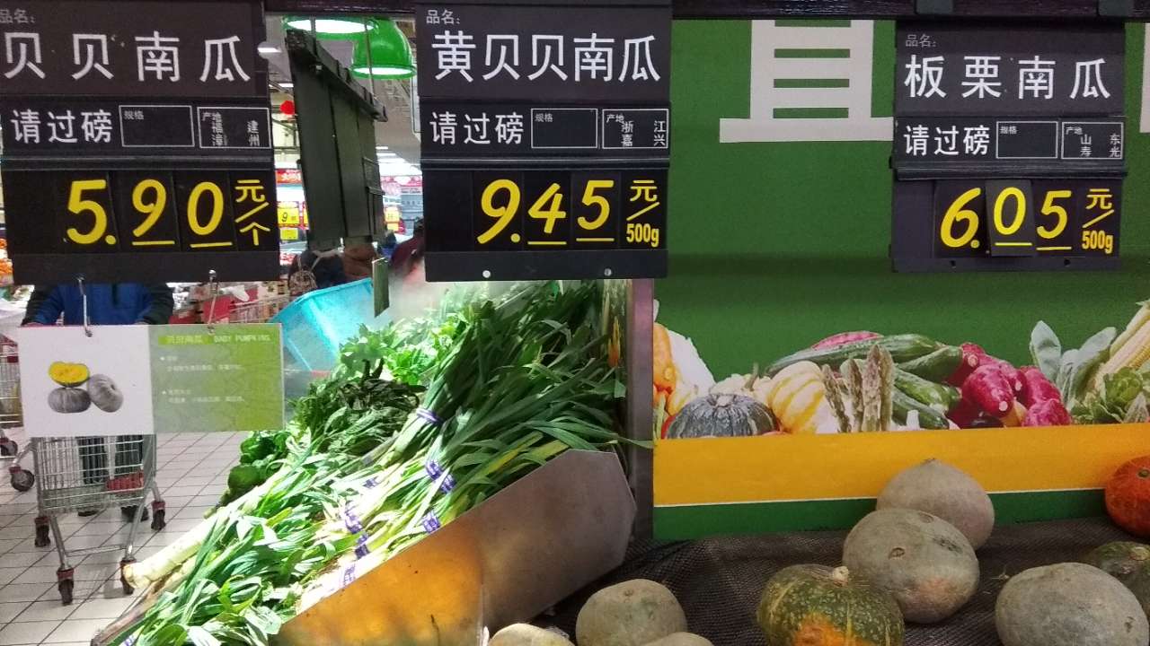 芜湖大超市菜价——我们的菜篮子是重了还是轻了?